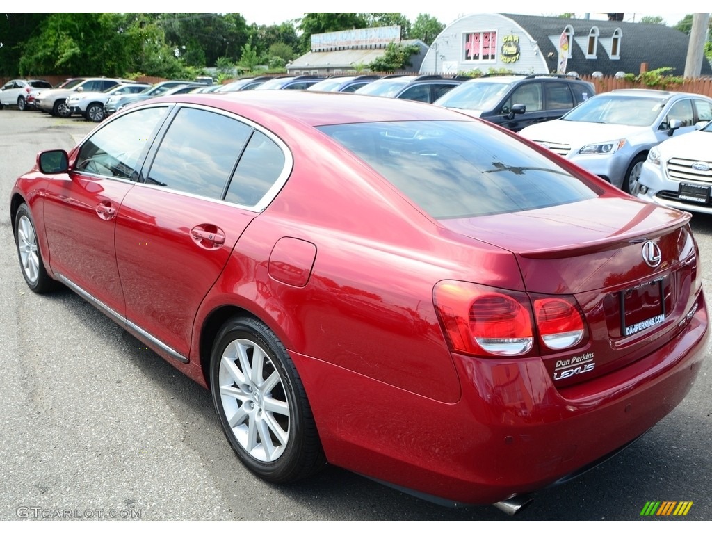 2006 GS 300 AWD - Matador Red Mica / Black photo #10