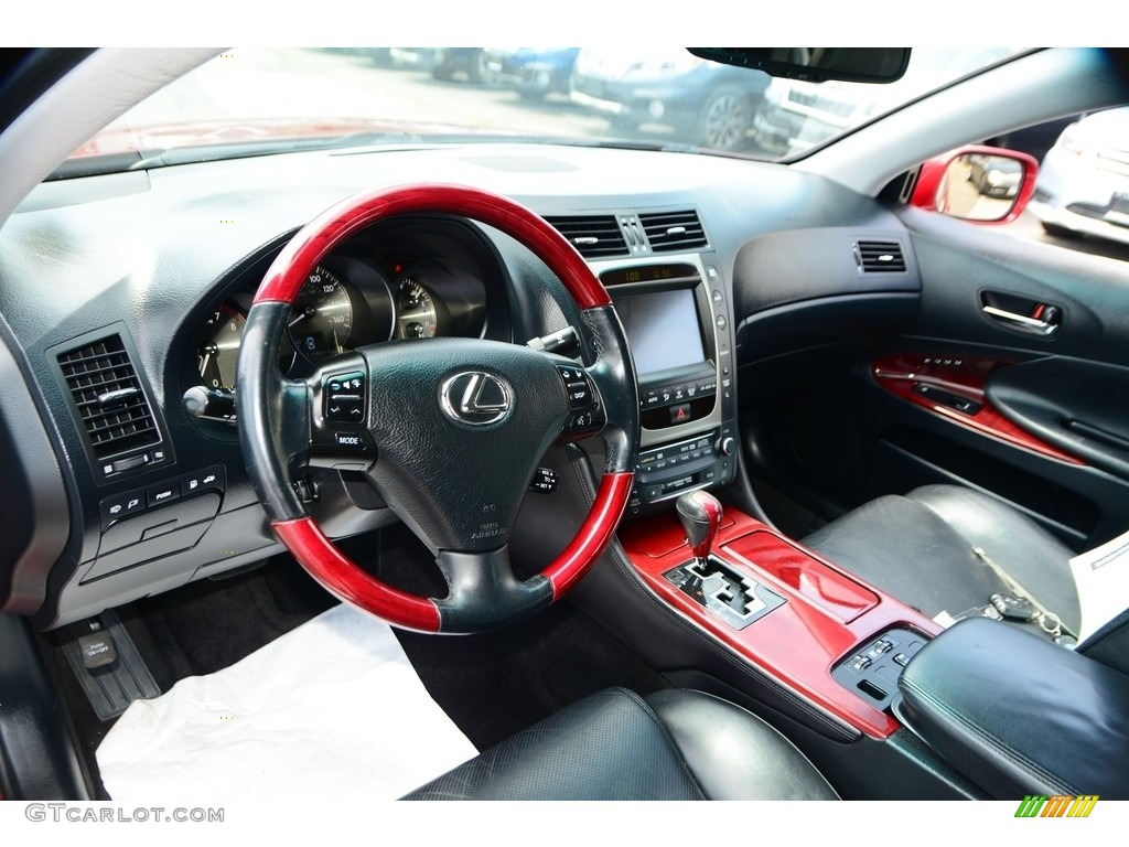 2006 GS 300 AWD - Matador Red Mica / Black photo #15