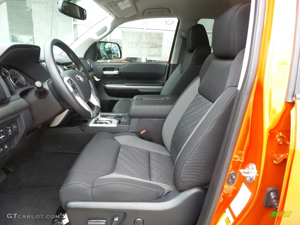 Graphite Interior 2016 Toyota Tundra SR5 Double Cab 4x4 Photo #115107210