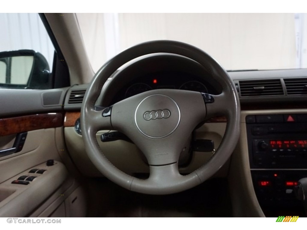 2002 Audi A4 3.0 quattro Sedan Steering Wheel Photos