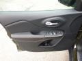 Black 2017 Jeep Cherokee 75th Anniversary Edition 4x4 Door Panel