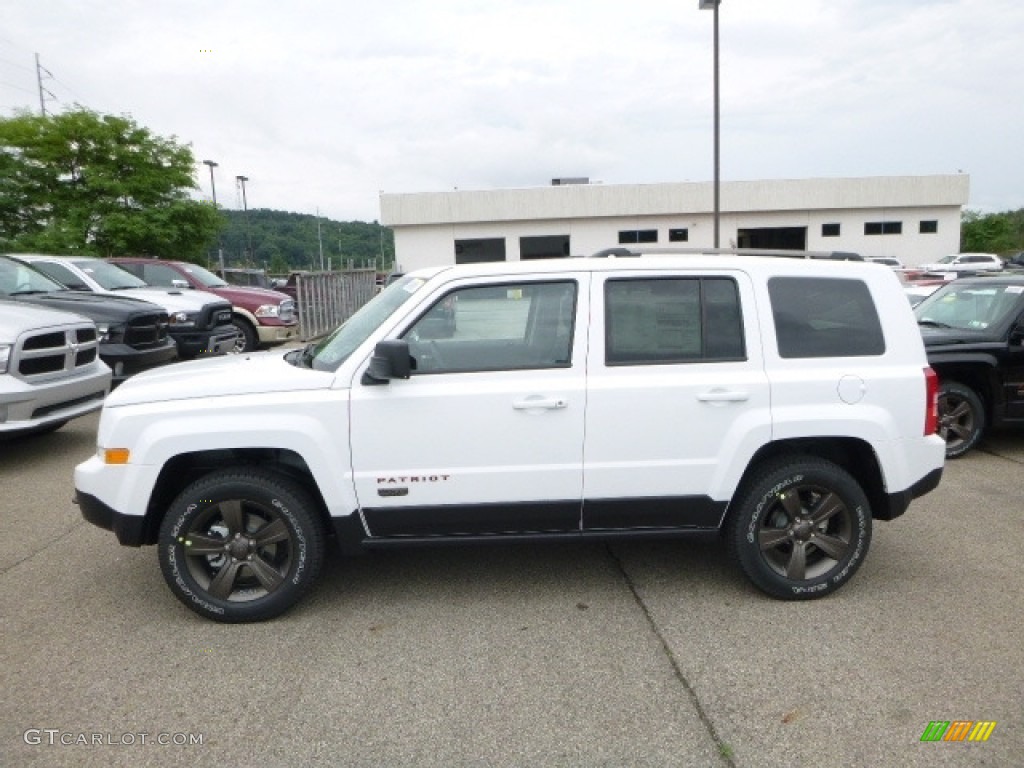 Bright White 2017 Jeep Patriot 75th Anniversary Edition 4x4 Exterior Photo #115111958