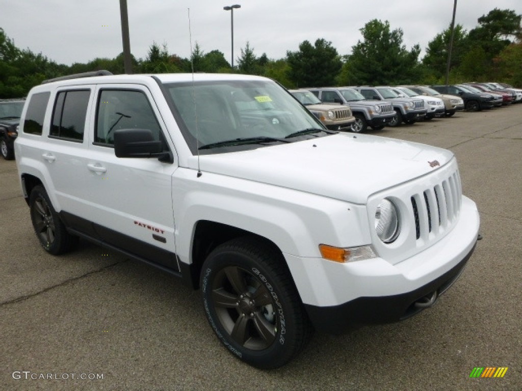 Bright White 2017 Jeep Patriot 75th Anniversary Edition 4x4 Exterior Photo #115112142