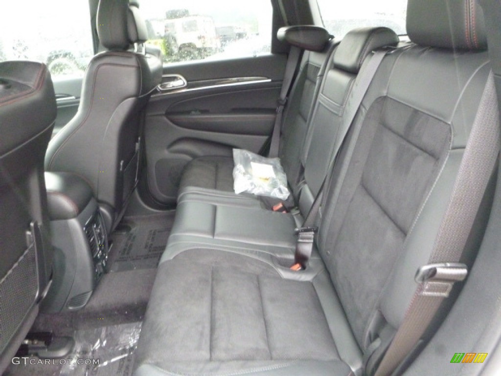 2017 Jeep Grand Cherokee Trailhawk 4x4 Rear Seat Photo #115112475
