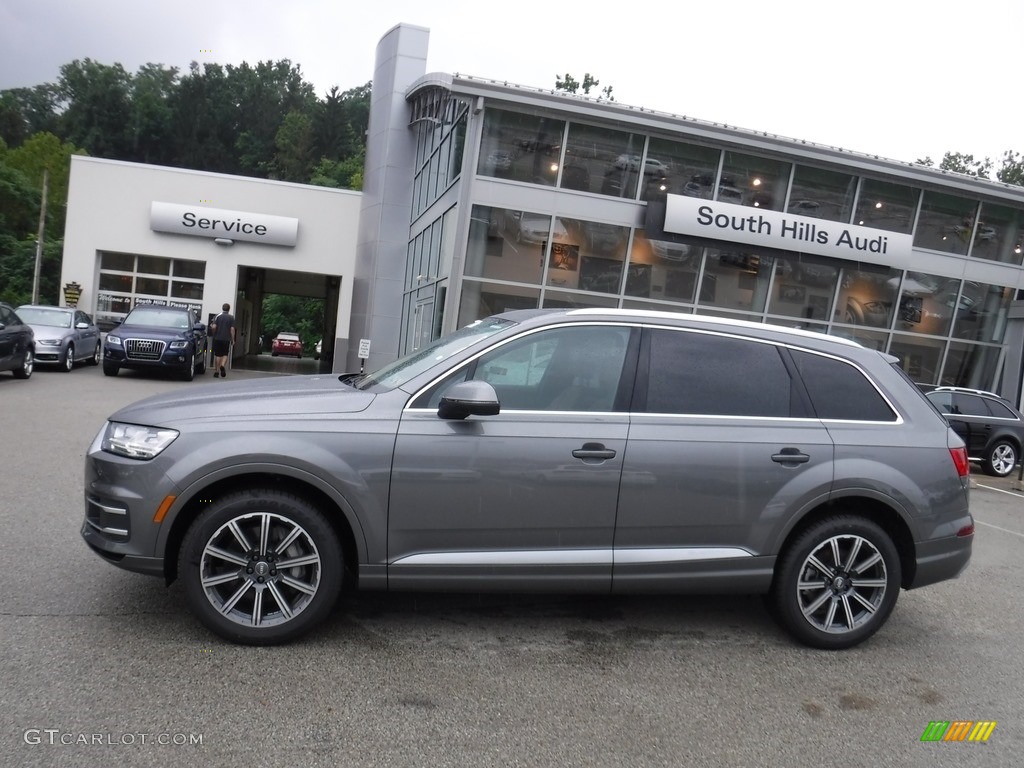 2017 Q7 3.0T quattro Premium Plus - Graphite Gray Metallic / Nougat Brown photo #2