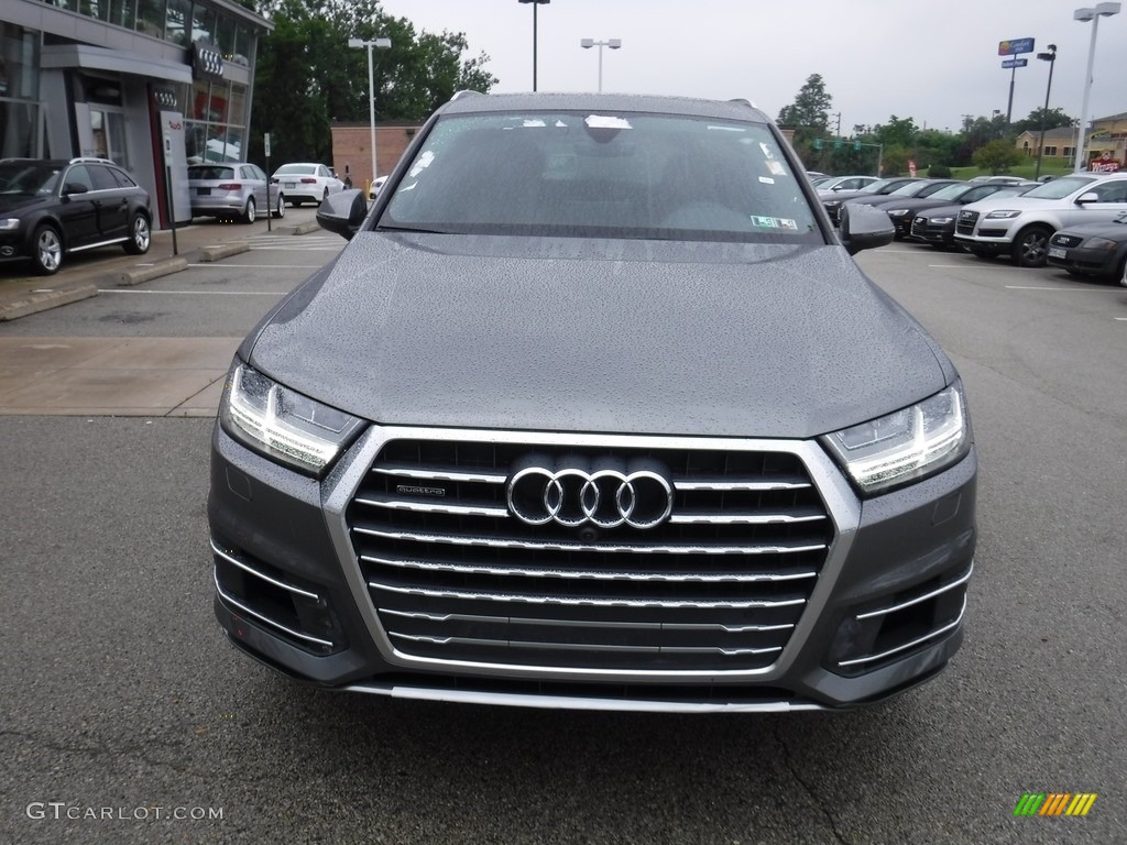 2017 Q7 3.0T quattro Premium Plus - Graphite Gray Metallic / Nougat Brown photo #6