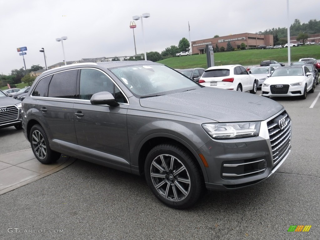 2017 Q7 3.0T quattro Premium Plus - Graphite Gray Metallic / Nougat Brown photo #8