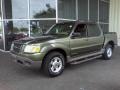 2001 Estate Green Metallic Ford Explorer Sport Trac 4x4  photo #3