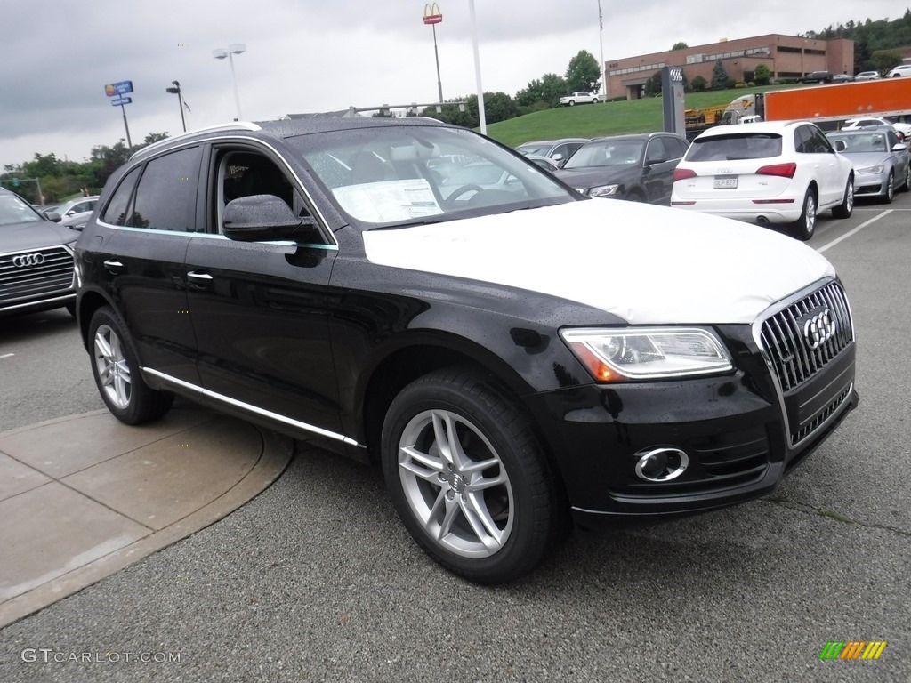 Brilliant Black 2017 Audi Q5 2.0 TFSI Premium Plus quattro Exterior Photo #115114017