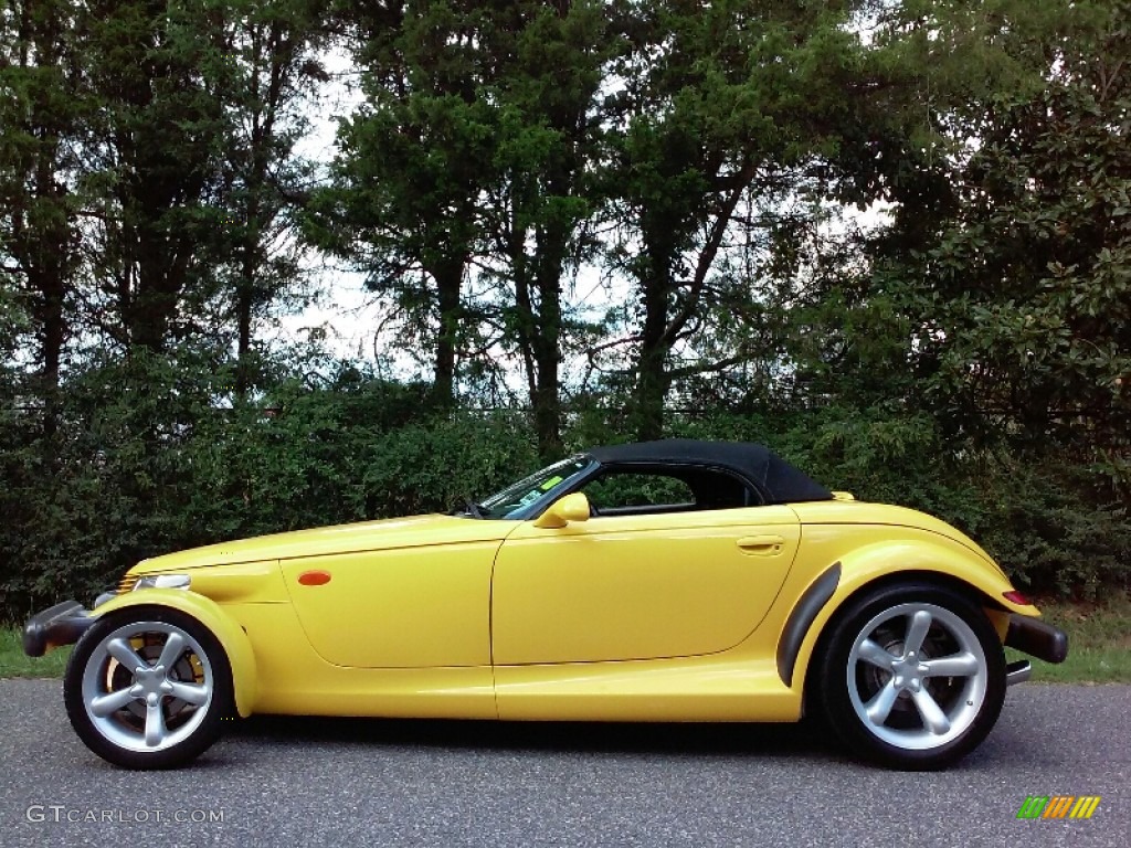 1999 Prowler Roadster - Prowler Yellow / Agate photo #1