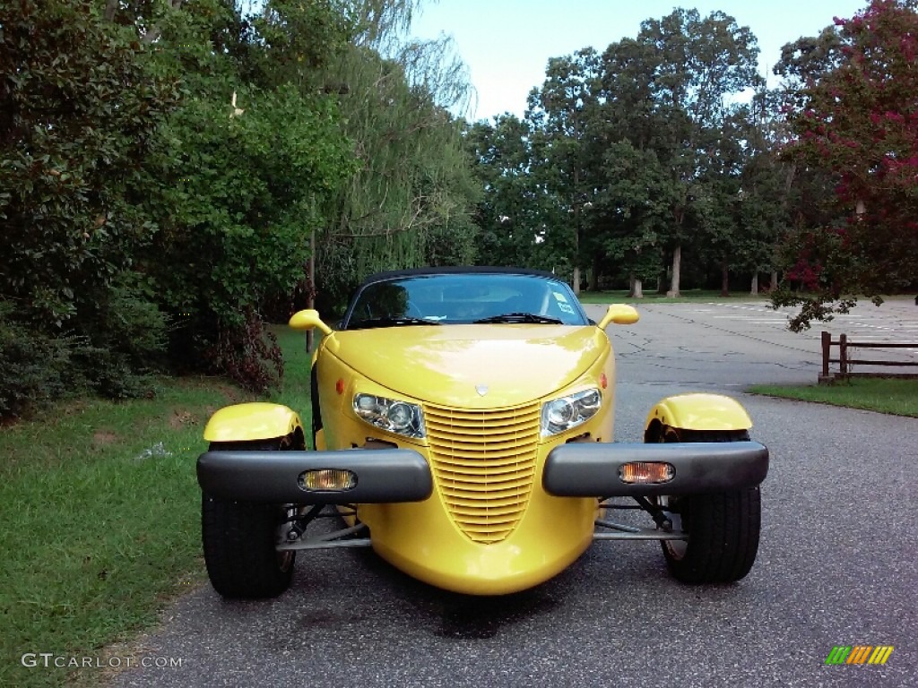 1999 Prowler Roadster - Prowler Yellow / Agate photo #3