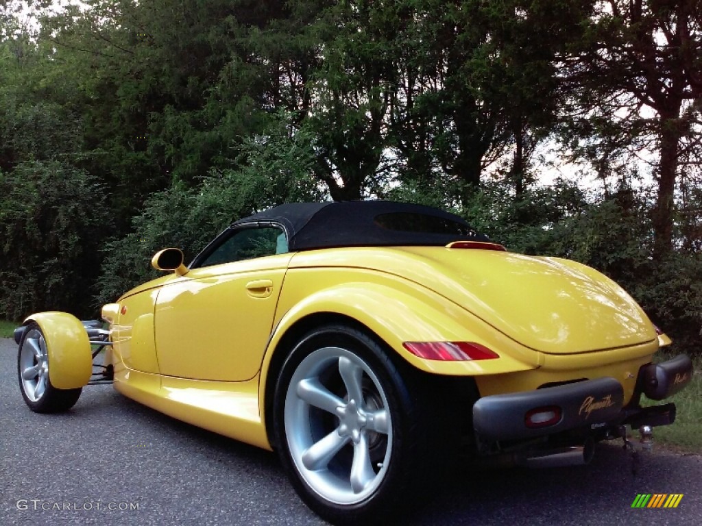1999 Prowler Roadster - Prowler Yellow / Agate photo #4