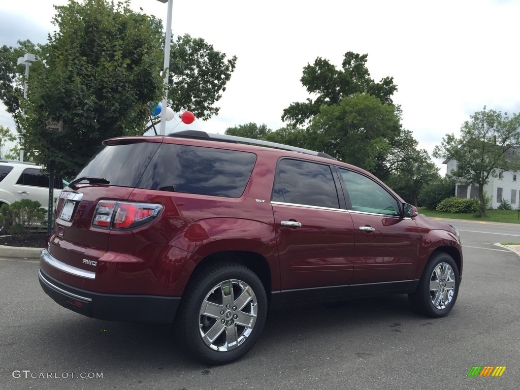 Crimson Red Tintcoat 2017 GMC Acadia Limited AWD Exterior Photo #115115250