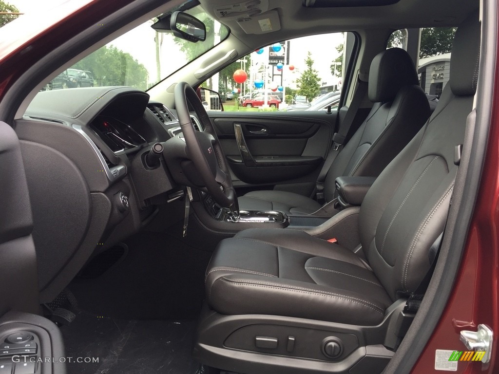 Ebony Interior 2017 GMC Acadia Limited AWD Photo #115115391