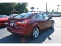 2013 Ruby Red Ford Focus Titanium Sedan  photo #3