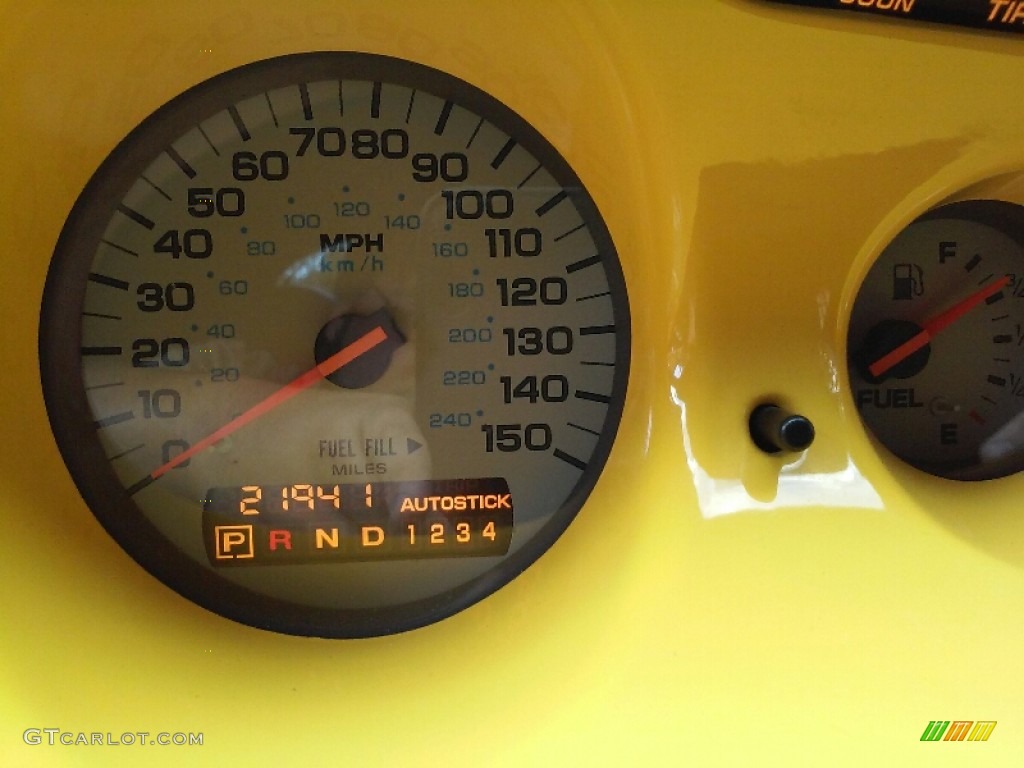 1999 Prowler Roadster - Prowler Yellow / Agate photo #13