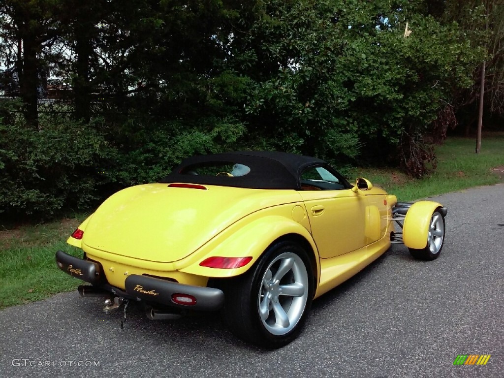 1999 Prowler Roadster - Prowler Yellow / Agate photo #19