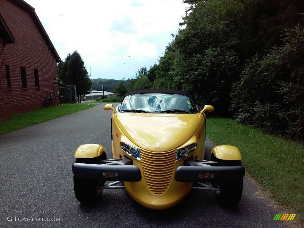 1999 Prowler Roadster - Prowler Yellow / Agate photo #22