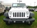 2016 Bright White Jeep Wrangler Unlimited Sport 4x4  photo #11