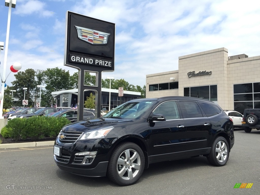 Mosaic Black Metallic Chevrolet Traverse