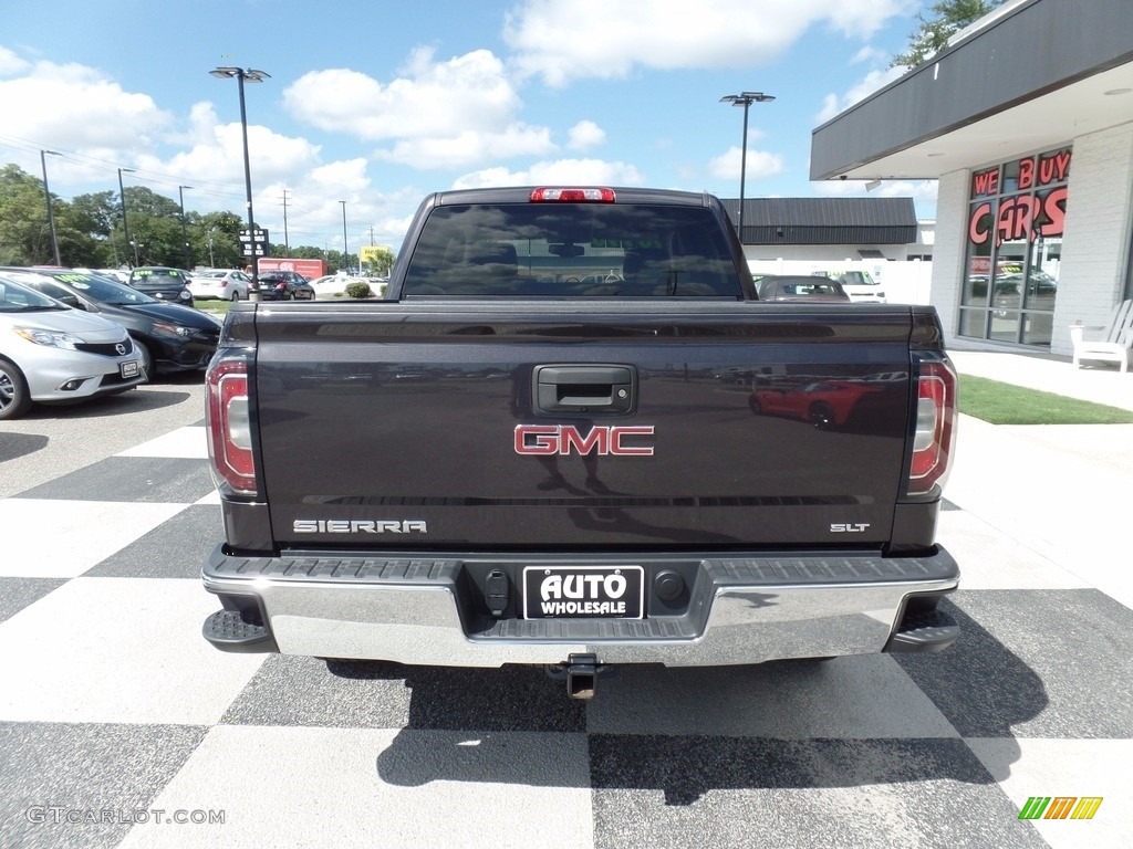 2016 Sierra 1500 SLT Crew Cab 4WD - Iridium Metallic / Cocoa/Dune photo #4