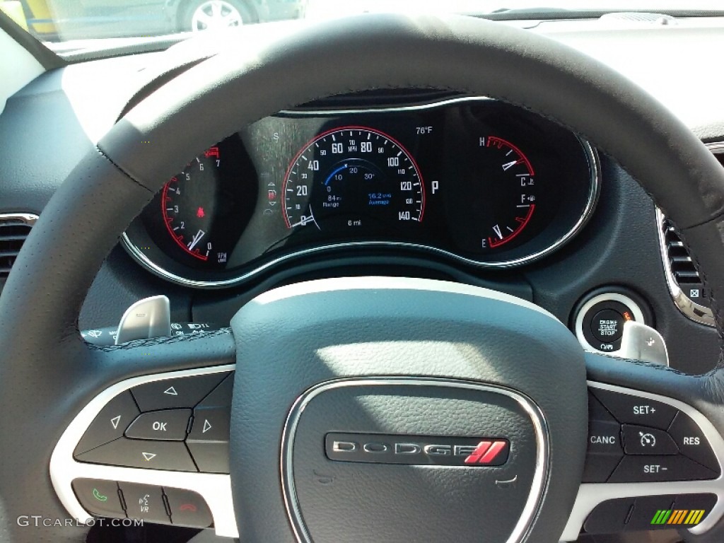 2017 Dodge Durango Citadel AWD Gauges Photo #115117456