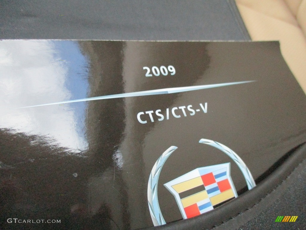 2009 CTS Sedan - Blue Diamond Tri-Coat / Cashmere/Cocoa photo #44