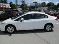 Taffeta White - Civic LX Sedan Photo No. 4
