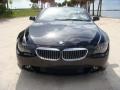 Jet Black - 6 Series 645i Convertible Photo No. 2