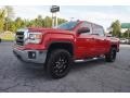 2014 Fire Red GMC Sierra 1500 SLE Crew Cab 4x4  photo #3