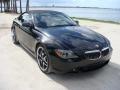 Jet Black - 6 Series 645i Convertible Photo No. 18