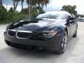 Jet Black - 6 Series 645i Convertible Photo No. 27