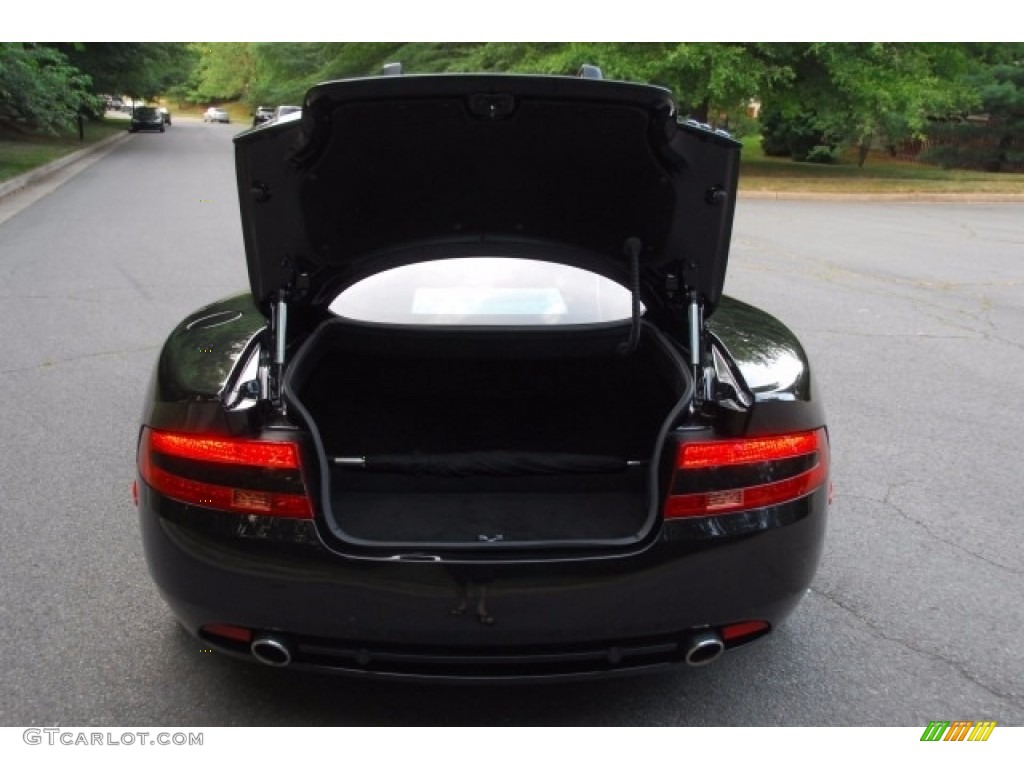 2009 DB9 Coupe - Jet Black / Obsidian Black photo #4