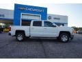 2017 Summit White Chevrolet Silverado 1500 LT Crew Cab 4x4  photo #7