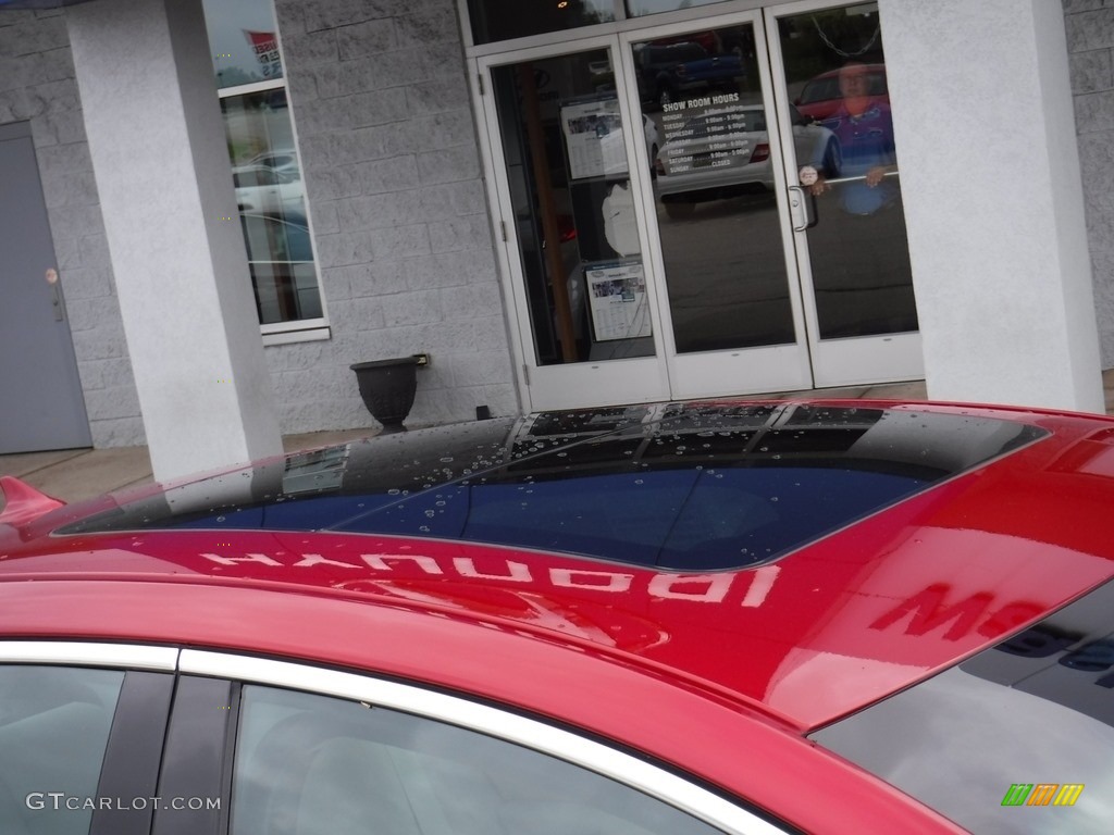 2013 XTS Premium AWD - Crystal Red Tintcoat / Caramel/Jet Black photo #4
