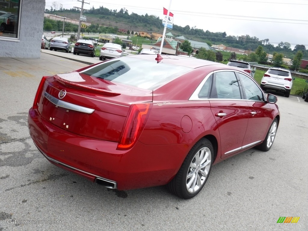 2013 XTS Premium AWD - Crystal Red Tintcoat / Caramel/Jet Black photo #12