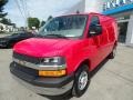 2017 Red Hot Chevrolet Express 2500 Cargo WT  photo #3