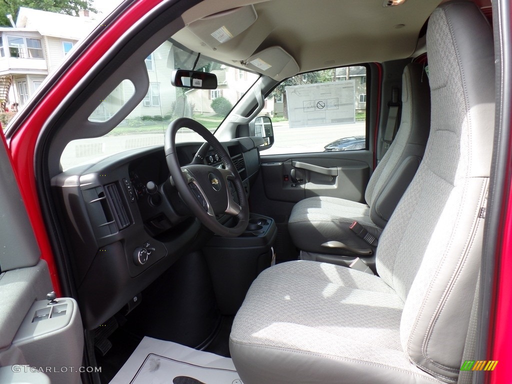 Medium Pewter Interior 2017 Chevrolet Express 2500 Cargo WT Photo #115126241