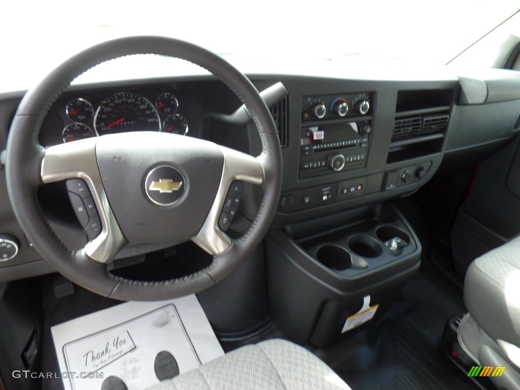 2017 Chevrolet Express 2500 Cargo WT Medium Pewter Dashboard Photo #115126248