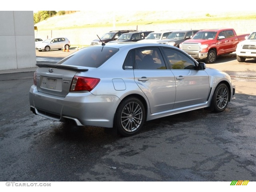 2013 Impreza WRX Limited 4 Door - Ice Silver Metallic / WRX Carbon Black photo #2