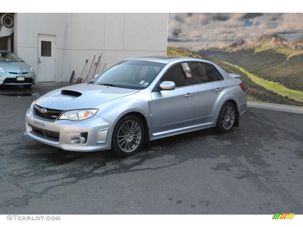 2013 Impreza WRX Limited 4 Door - Ice Silver Metallic / WRX Carbon Black photo #5