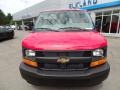 2017 Red Hot Chevrolet Express 2500 Cargo Extended WT  photo #2