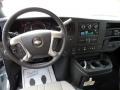 Medium Pewter 2017 Chevrolet Express 3500 Cargo Extended WT Dashboard