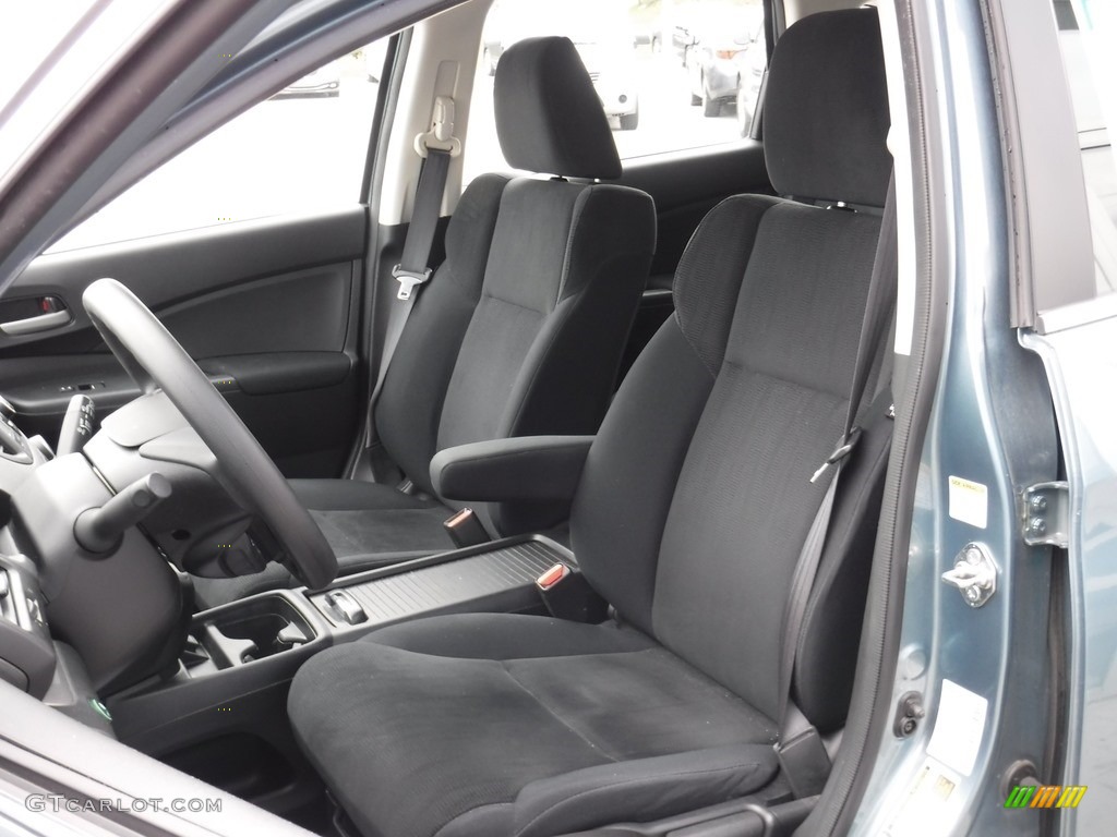2014 CR-V LX AWD - Mountain Air Metallic / Black photo #13