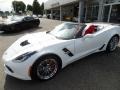 Arctic White 2017 Chevrolet Corvette Grand Sport Convertible