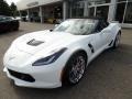 Arctic White - Corvette Grand Sport Convertible Photo No. 4