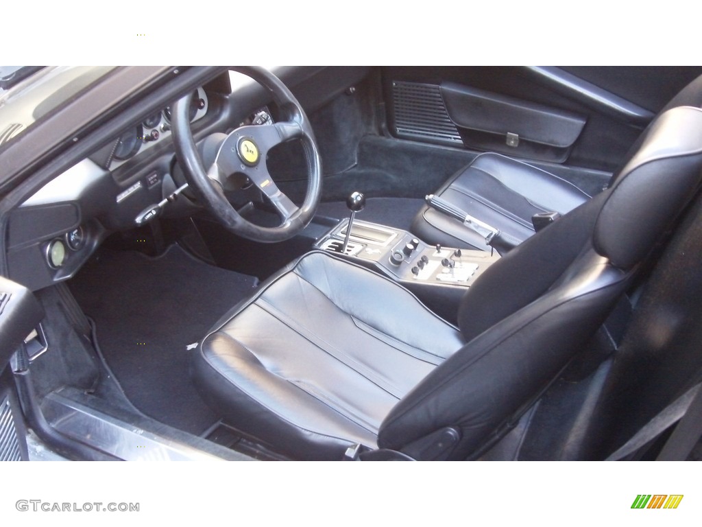 Nero Interior 1979 Ferrari 308 GTS Targa Photo #115128692
