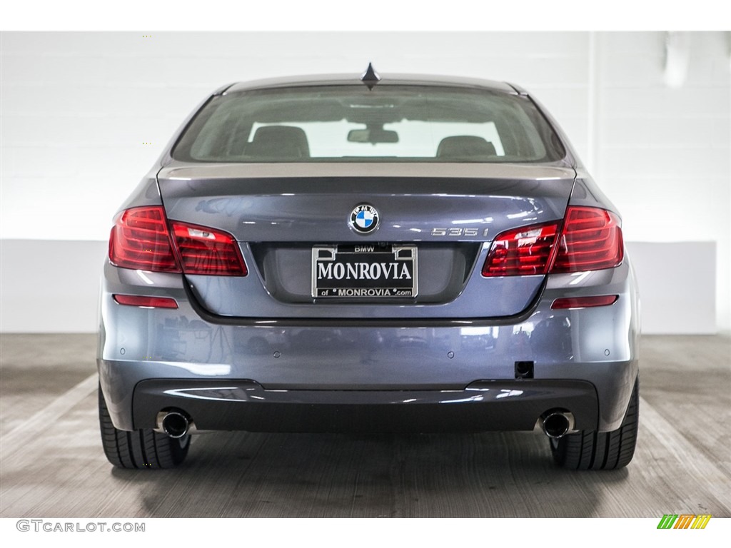 2016 5 Series 535i Sedan - Mineral Grey Metallic / Black photo #4
