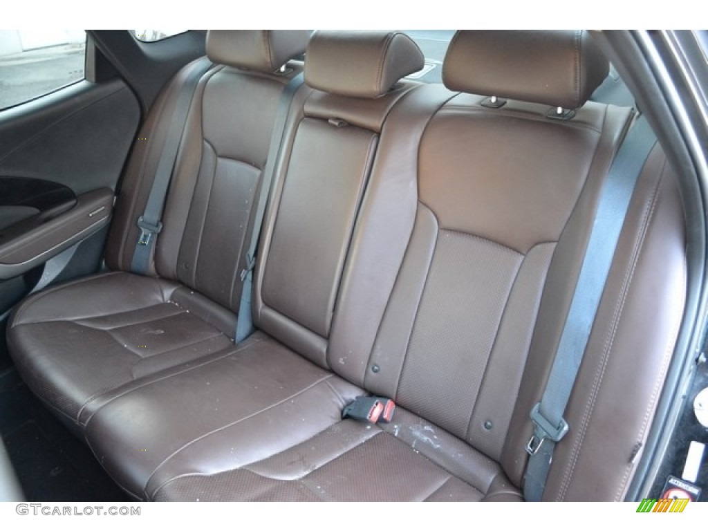 2013 Azera  - Black Onyx Pearl / Chestnut Brown photo #8