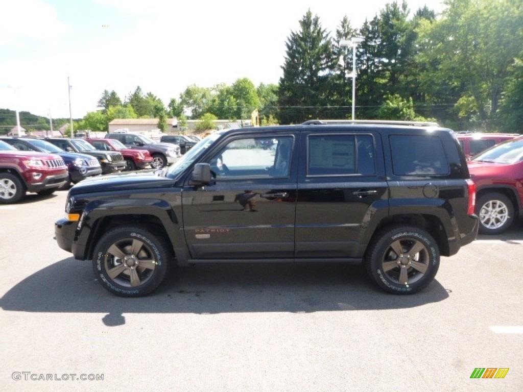 Black 2017 Jeep Patriot 75th Anniversary Edition 4x4 Exterior Photo #115131530